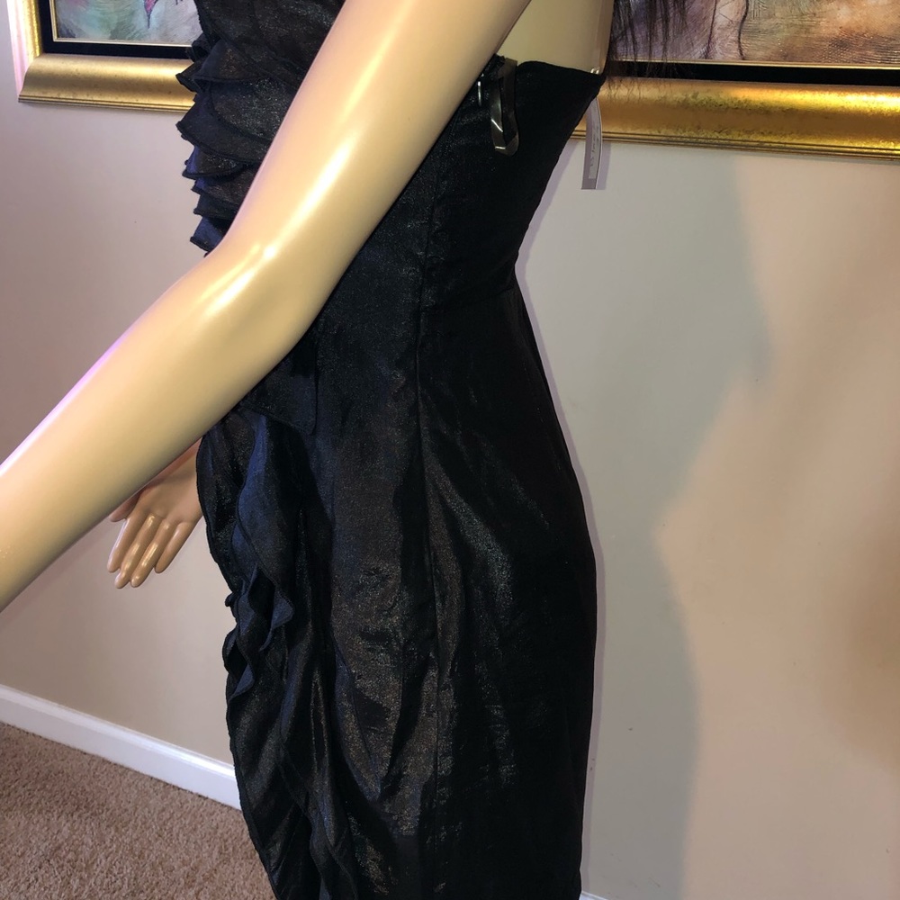 Ruffled Fitted Dress - Picture 3 of 6